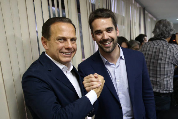 Eduardo Leite e João Doria