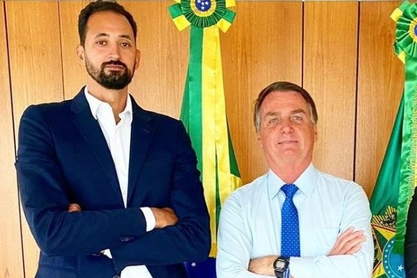 Maurício Souza e Jair Bolsonaro