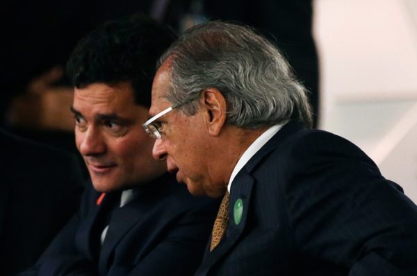 Sergio Moro, o juiz ladrão, e Paulo Guedes