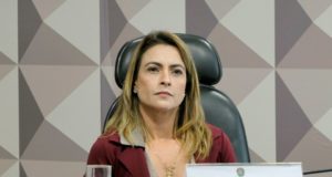 A senadora Soraya Thronicke