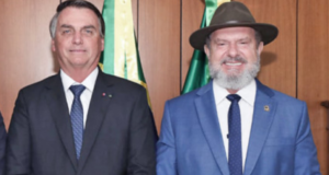 O presidente e o governador do Tocantins