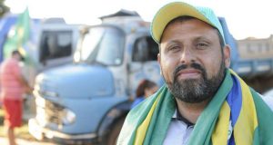 Wallace Landim é líder dos caminhoneiros
