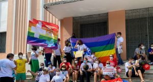 Médicos protestam contra Jair Bolsonaro em Fortaleza (CE)