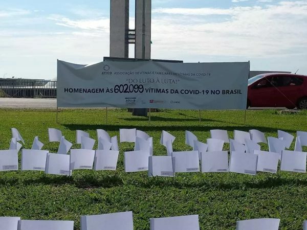 Protesto da Avico em Brasília