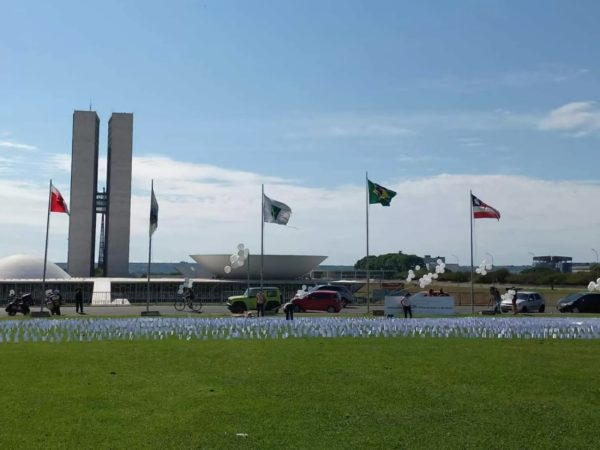Protesto da Avico em Brasília