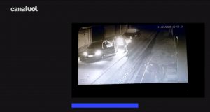 Câmera mostra ação da PM