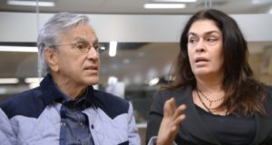 Caetano Veloso e Paula Lavigne