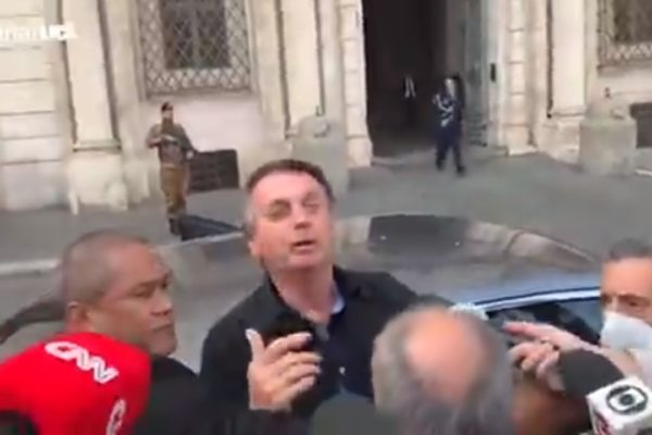 Jair Bolsonaro em Roma