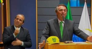 Jair Bolsonaro em discurso