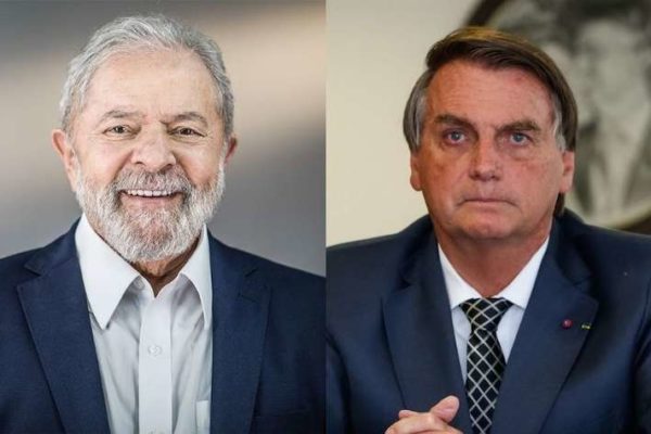Lula e Jair Bolsonaro