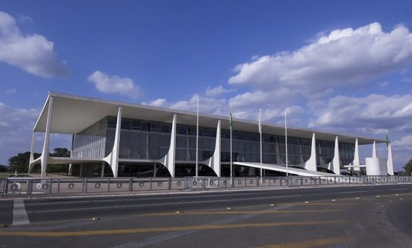 O Palácio do Planalto