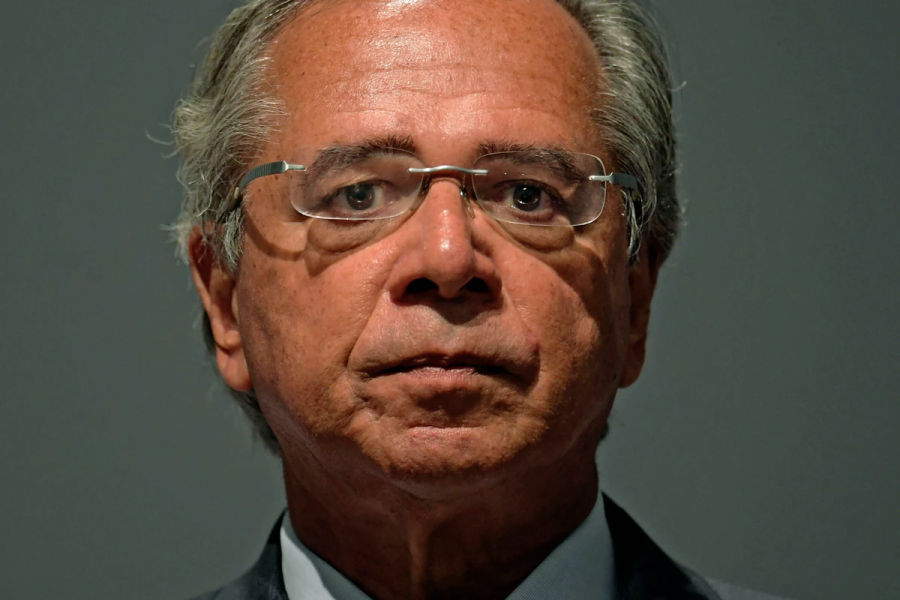 O ministro da Economia, Paulo Guedes. Foto: Carl de Souza/AFP