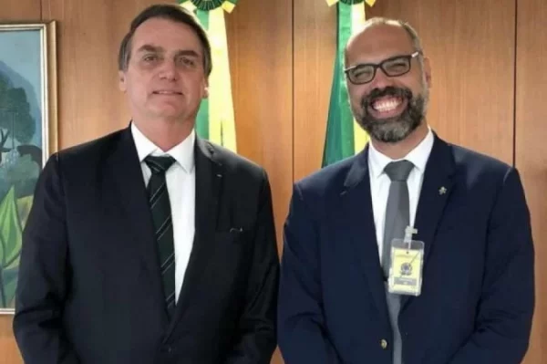 Allan dos Santos e Bolsonaro