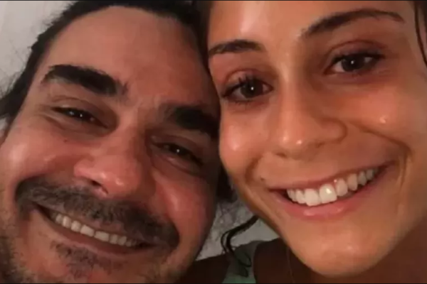 O ator André Gonçalves e sua filha com Cynthia, Valentina Benini. Foto: Reprodução/Instagram