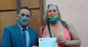 A ativista trans Indianarae Siqueira