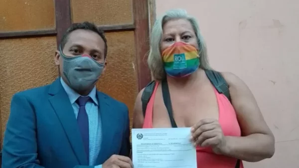 A ativista trans Indianarae Siqueira