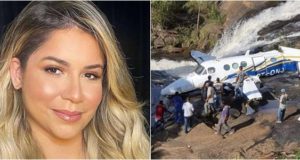 Marília Mendonça avião