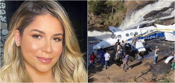 Marília Mendonça avião