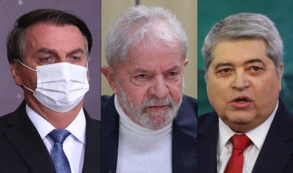 Bolsonaro, Lula e Datena