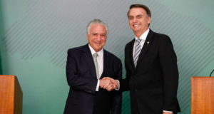 Michel Temer e Bolsonaro