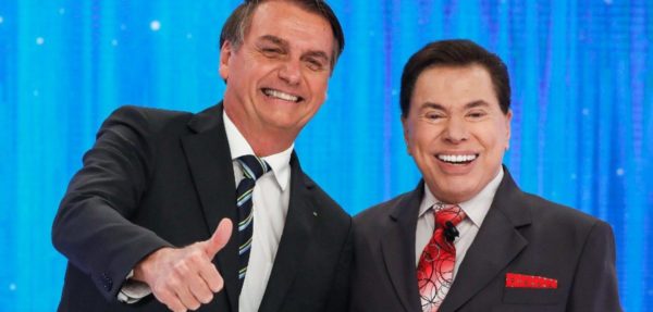 Bolsonaro e Silvio Santos