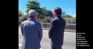 Bolsonaro foi xingado