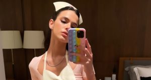 Bruna Marquezine de enfermeira