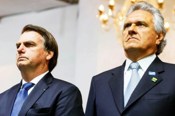 Jair Bolsonaro e Ronaldo Caiado