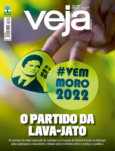 Veja faz campanha para o "partido da Lava Jato"