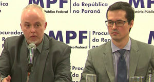 Carlos Fernando e Deltan Dallagnol, membros do partido da Lava Jato