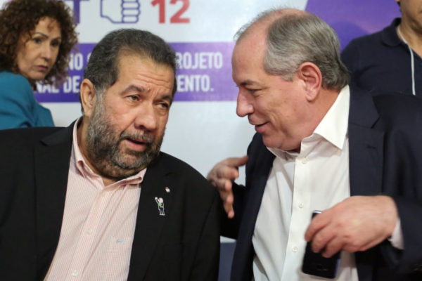Carlos Lupi e Ciro Gomes