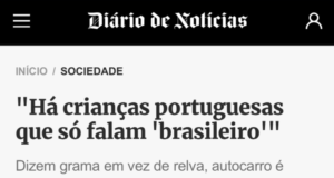 Diário de Notícias reclama de "crianças portuguesas que só falam 'brasileiro'"