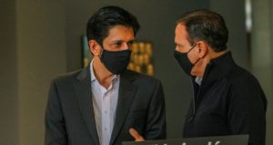 Ricardo Nunes e João Doria