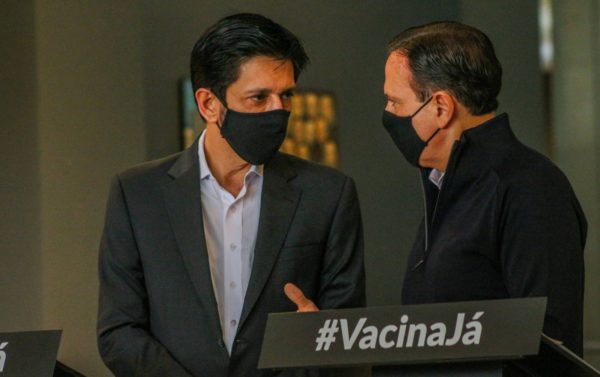 Ricardo Nunes e João Doria