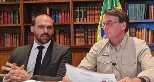 Eduardo e Jair Bolsonaro