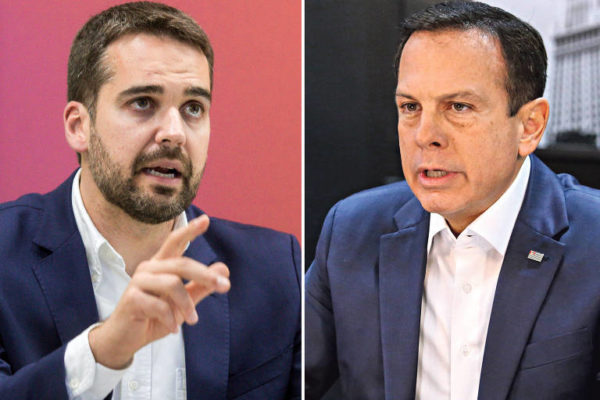 Eduardo Leite e João Doria