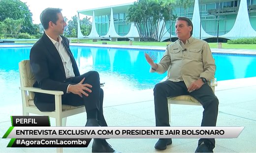 Ernesto Lacombe entrevista Jair Bolsonaro na RedeTV!