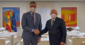 Pedro Sánchez e Lula