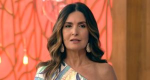 Fátima Bernardes no "Encontro", na Globo