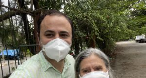 Glauber Braga e a mãe, Saudade