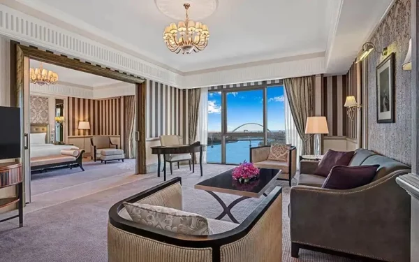 suíte hotel dubai Bolsonaro