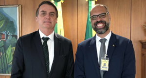 Jair Bolsonaro e Allan dos Santos
