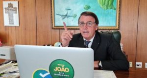 Jair Bolsonaro em entrevista