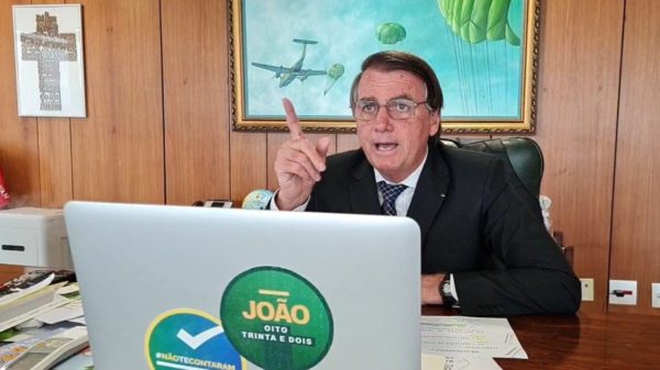 Jair Bolsonaro em entrevista