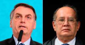 Jair Bolsonaro e Gilmar Mendes