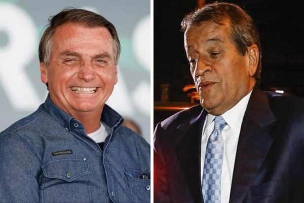 Jair Bolsonaro e Valdemar Costa Neto, que confirmou ida do presidente ao PL