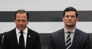 João Doria e Sergio Moro
