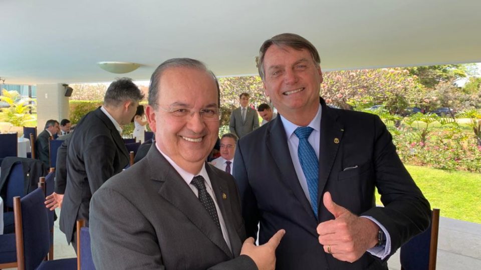 Jorginho Mello e Jair Bolsonaro