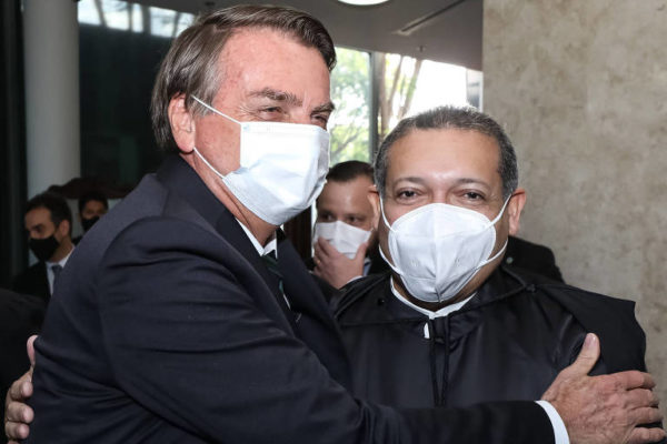 Bolsonaro e Kassio Nunes