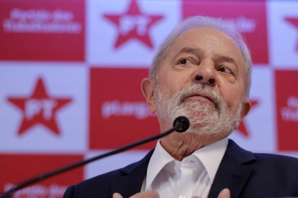 Lula em evento do PT